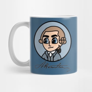 Chibi Alexander Hamilton - Patriot Portrait (Large Design) Mug